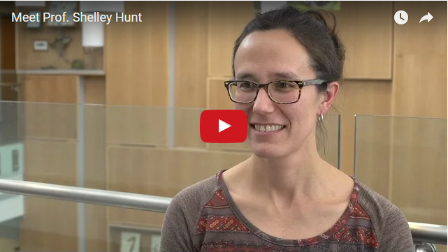 YouTube Video - Meet Professor Shelley Hunt